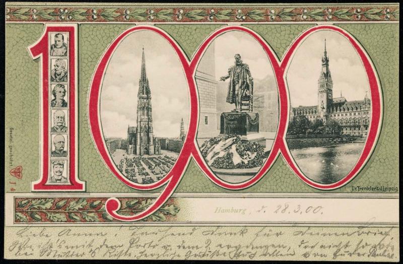 1900
Hamburg.