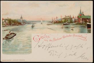 Gruss von der Berliner Gewerbe Ausstellung.