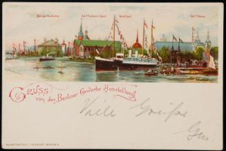 Gruss von der Berliner Gewerbe Ausstellung.