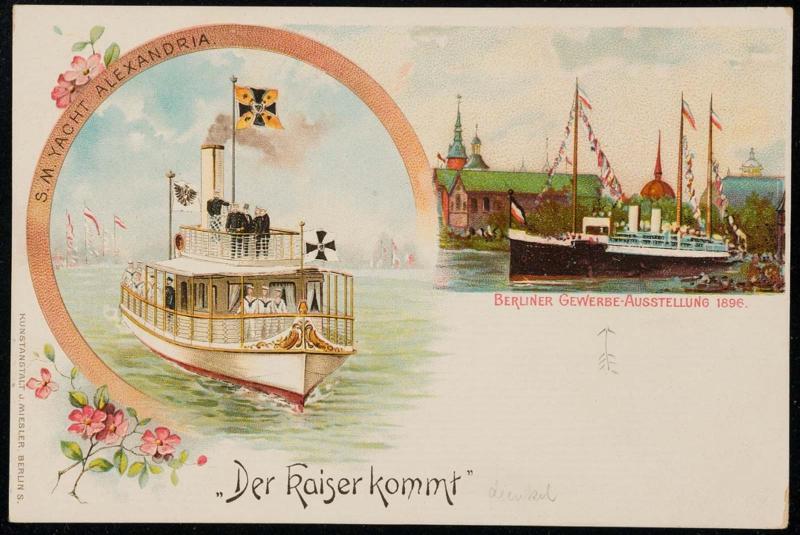 BERLINER GEWERBE-AUSSTELLUNG 1896.