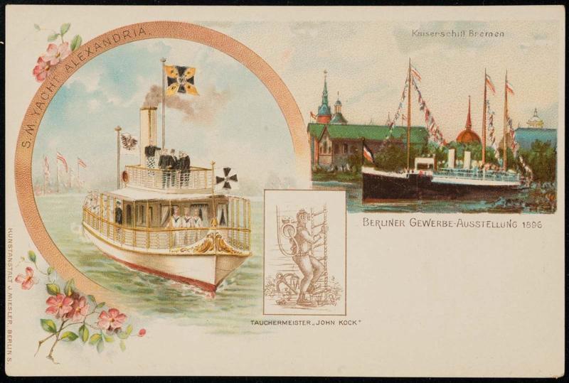 BERLINER GEWERBE-AUSSTELLUNG 1896.