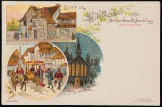 Alt-Berlin Berliner Gewerbe Ausstellung 1896.
