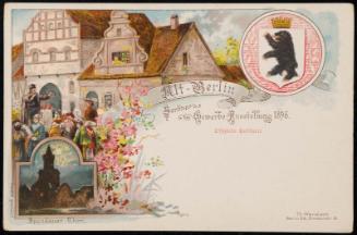 Grufs aus Alt-Berlin Berliner Gewerbe Ausstellung 1896.