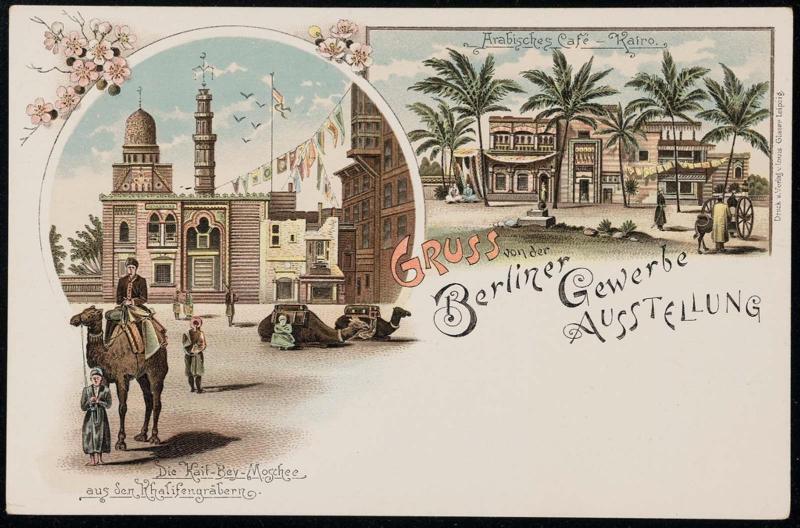 Gruss von der Berliner GEWERBE AUSSTELLUNG