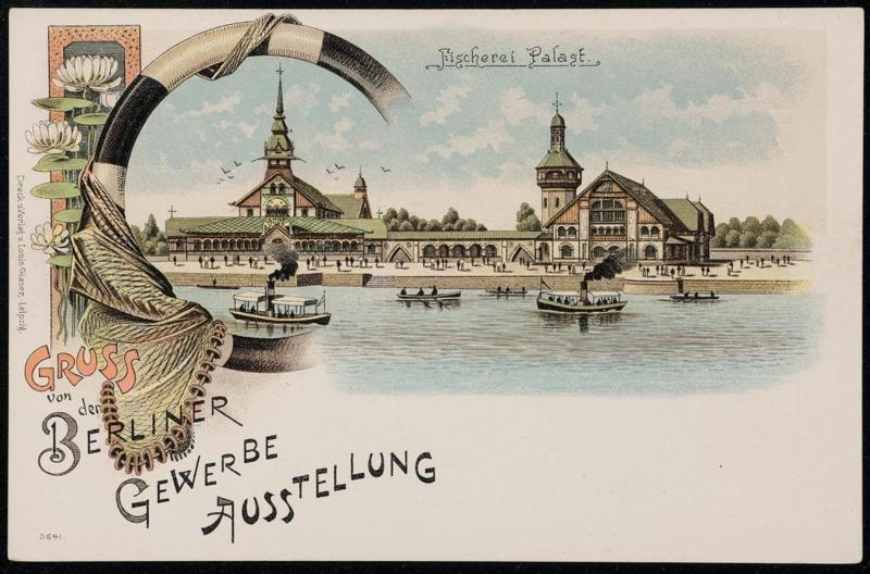 Gruss von der Berliner GEWERBE AUSSTELLUNG
