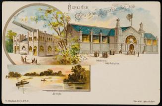 BERLINER GEWERBE AUSSTELLUNG 1896.