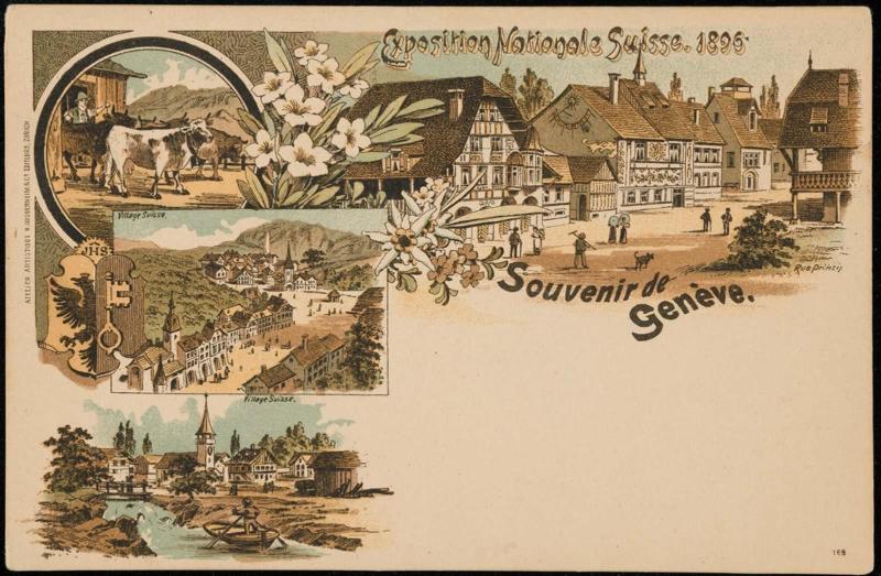 Exposition Nationale Suisse, 1896.
