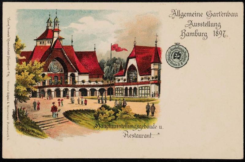 Allgemeine Gart'enbau Ausstellung Hamburg 1897.