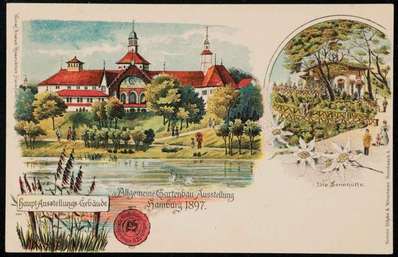 Allgemeine Gartenbau Ausstellung Hamburg 1897.