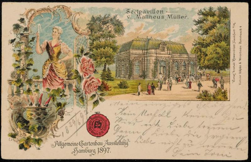 Allgemeine Gart'enbau Ausstellung Hamburg 1897.