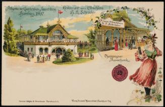 Allgemeine Gartenbau Ausstellung Hamburg 1897.