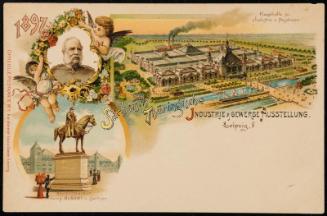 SÄCHSISCH-THÜRINGISCHE INDUSTRIE & GEWERBE AUSSTELLUNG Leipzig.