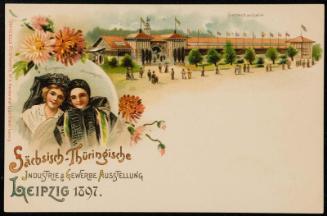 SÄCHSISCH-THÜRINGISCHE Industrie & Gewerbe  AUSSTELLUNG LEIPZIG 1897.