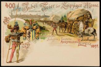 SÄCHSISCH-THÜRINGISCHE INDUSTRIE & GEWERBE AUSSTELLUNG LEIPZIG 1897.