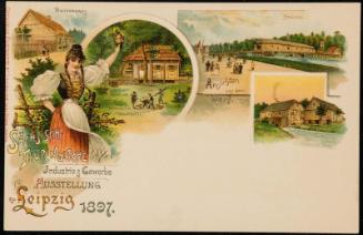SÄCHSISCH-THÜRINGISCHE Industrie & Gewerbe  AUSSTELLUNG zu Leipzig 1897.