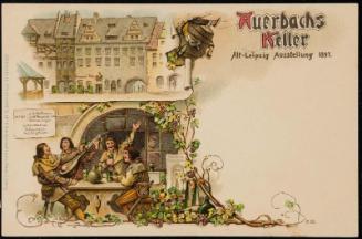Auerbachs Keller Alt-Leipzig Ausstellung 1897.