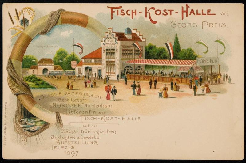 FISCH-KOST-HALLE von GEORG PREIS.