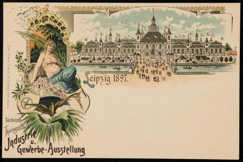 Sächsisch-Thüringische Industrie & Gewerbe Ausstellung Leipzig.