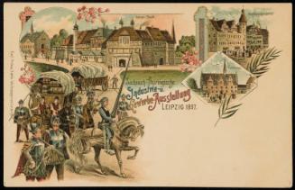 Sächsisch-Thüringische INDUSTRIE U. GEWERBE AUSSTELLUNG LEIPZIG 1897.