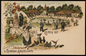 Sächsisch-Thüringische INDUSTRIE U. GEWERBE AUSSTELLUNG .