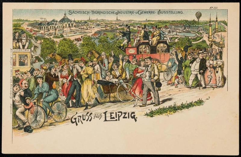 GRUSS aus LEIPZIG.