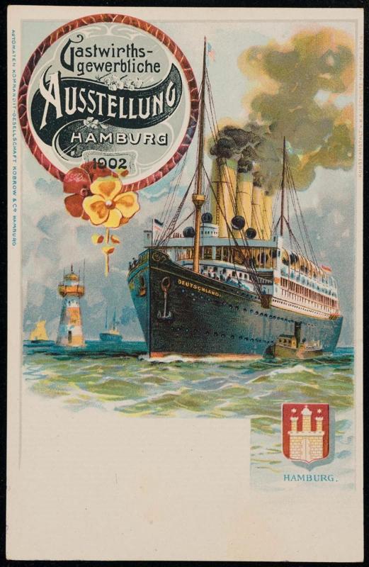 Gastwirths-gewerbliche AUSSTELLUNG HAMBURG 1902
