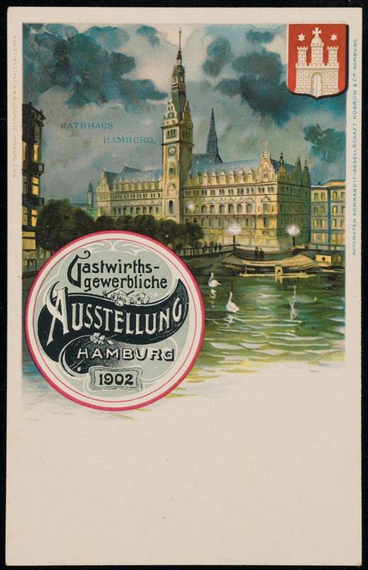 Gastwirths-gewerbliche AUSSTELLUNG HAMBURG 1902