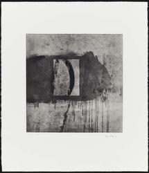 Lima 101 1975, from the portfolio of 6 gravures "Homage to Franz Kline"