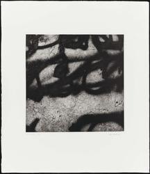 Rome 67 1973, from the portfolio of 6 gravures "Homage to Franz Kline"