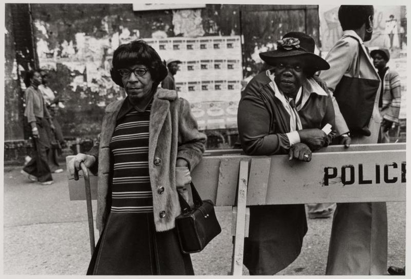 Two Women at a Parade