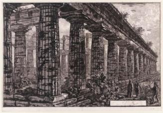 The Temple of Neptune (Plate XI of the Views of Paestum)