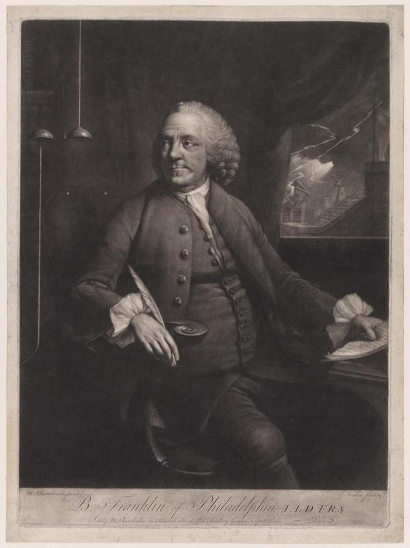 Benjamin Franklin, L.L.D., F.R.S.