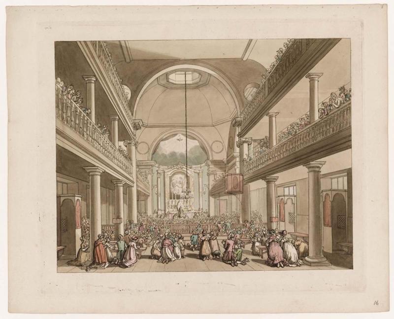 The Roman Catholic Chapel, (Lincolns Inn Field)