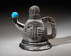 T Pot with Blue Ball