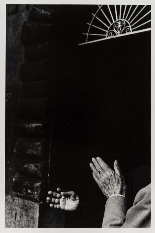 Untitled (Hands in Archway)
