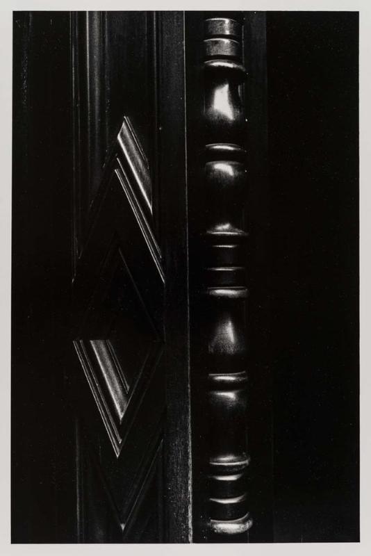 Untitled (Close-up of a Carved Post)