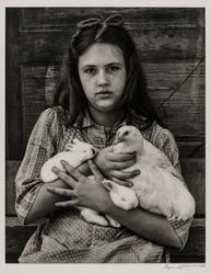 Martha Holding Animals from the Ozark Portfolio