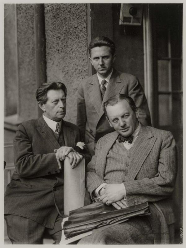 Fritz Lang, Erwin Piscator, Reinhold Schuenzel, Berlin