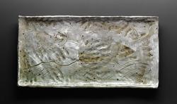 Slip-decorated Buncheong-type large dish