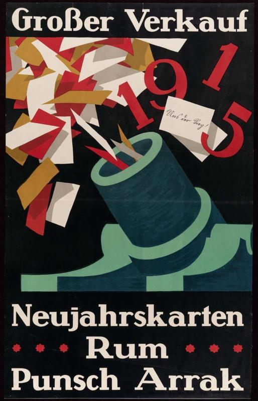 Big Sale, New Year's Cards, Rum, Arack