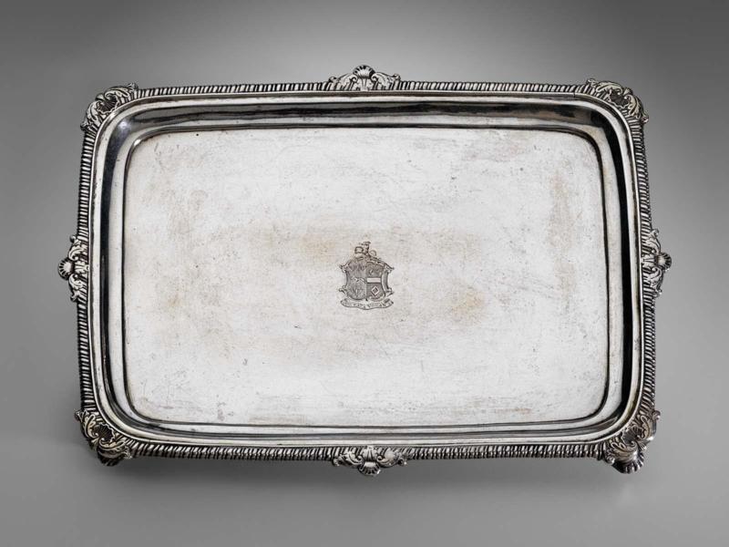 Footed Tray