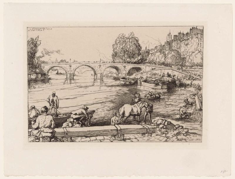 L'Abreuvoir au Pont-Marie, Paris