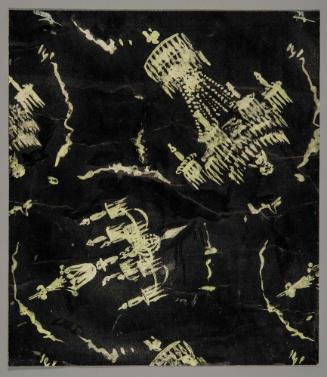 Abstracta, a wallpaper or textile design sample