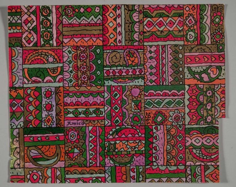 Design for "Amico" textile
