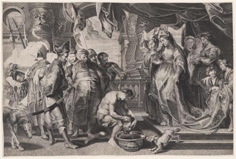 Head of Cyrus Brought to Queen Tomyris