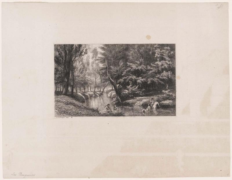 Les Baigneuses, Souvenir du ru de Valmondois