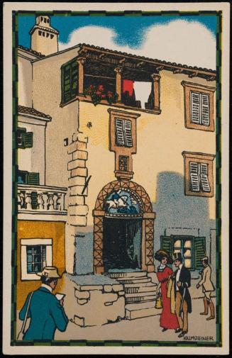 LOVRANA, St. Georgshaus.