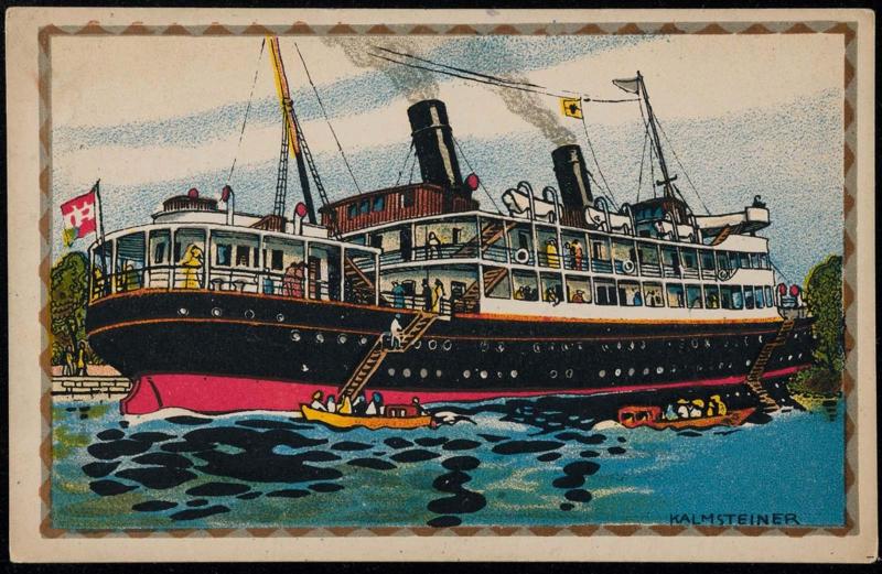 Lloyddampfer "Wien".