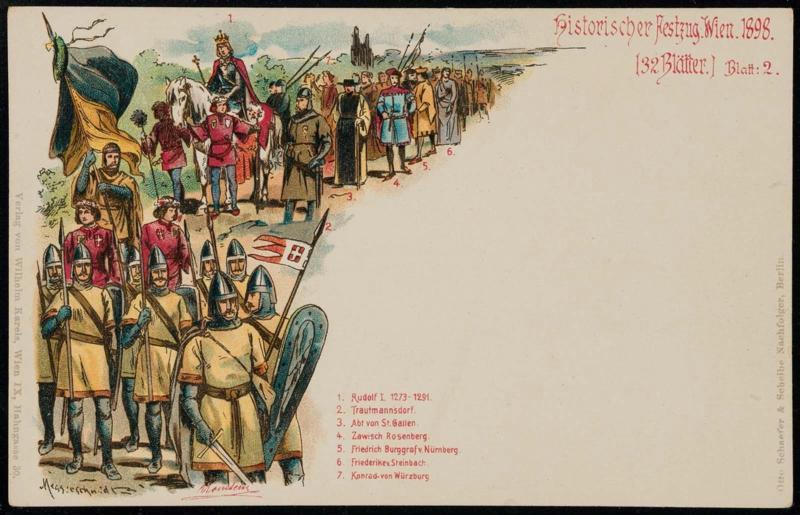 Historischer Festzug. Wien. 1898 [32 Blätter.] Blatt:2.