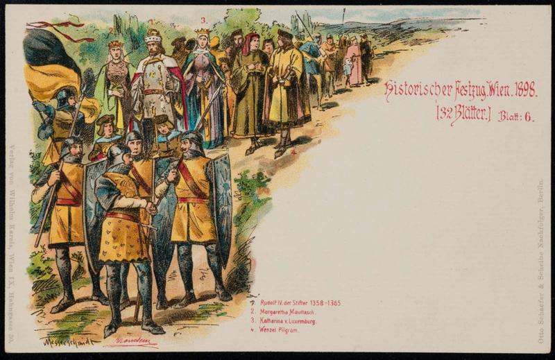 Historischer Festzug. Wien. 1898 [32 Blätter.] Blatt:6.